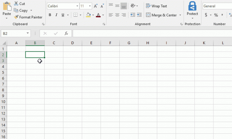 Cách bỏ chọn ô từ một vùng ô đã chọn trong Excel